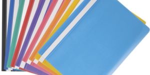 Скоросшиватель пластиковый 0.12мм/0.18мм, А4
