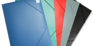 Папка — конверт на резинке, А4, ассортимент